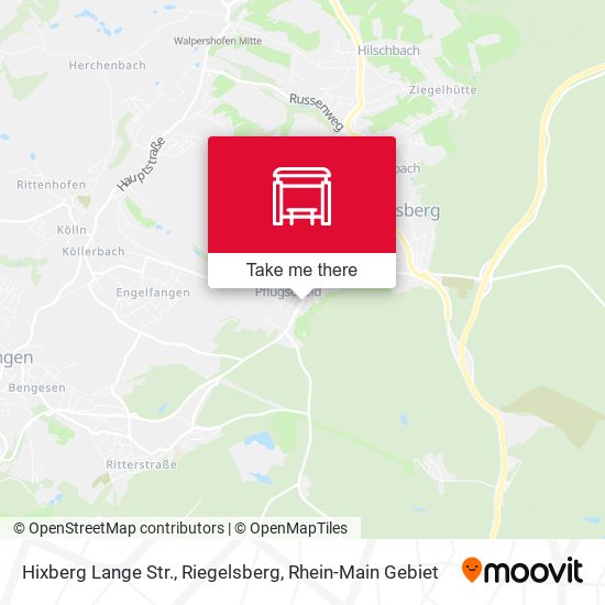 Hixberg Lange Str., Riegelsberg map