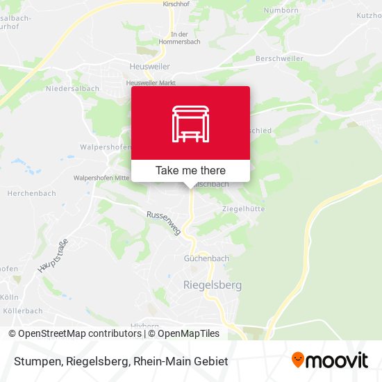 Stumpen, Riegelsberg map