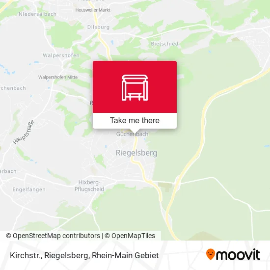 Карта Kirchstr., Riegelsberg