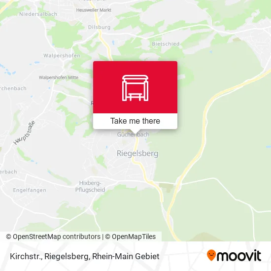 Карта Kirchstr., Riegelsberg