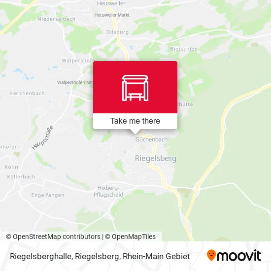 Карта Riegelsberghalle, Riegelsberg