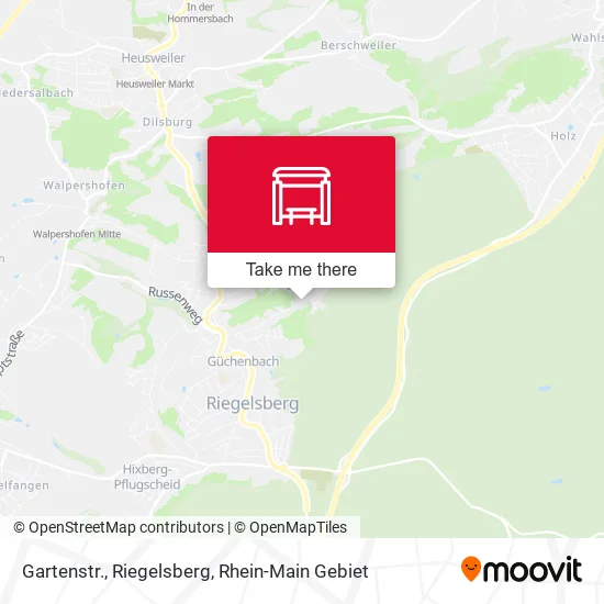 Gartenstr., Riegelsberg map