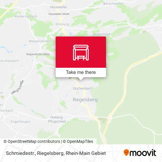 Карта Schmiedestr., Riegelsberg