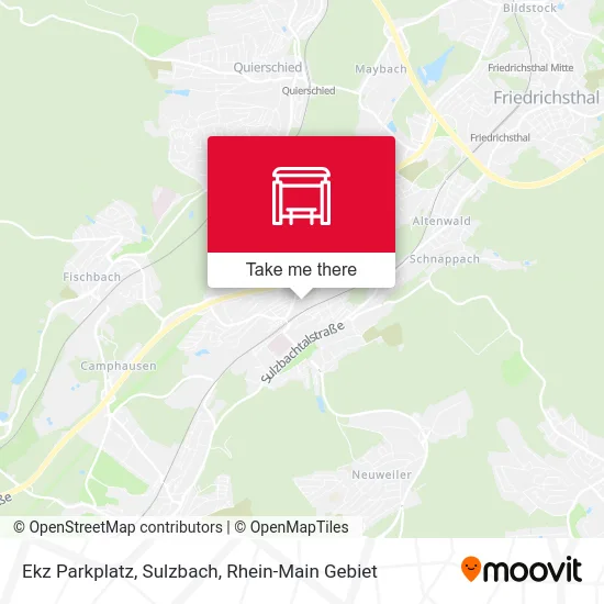 Карта Ekz Parkplatz, Sulzbach