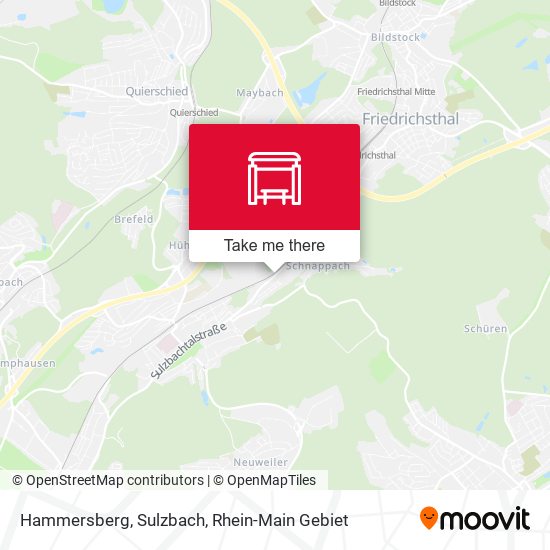 Карта Hammersberg, Sulzbach