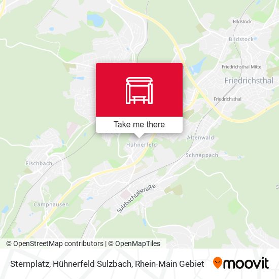 Sternplatz, Hühnerfeld Sulzbach map