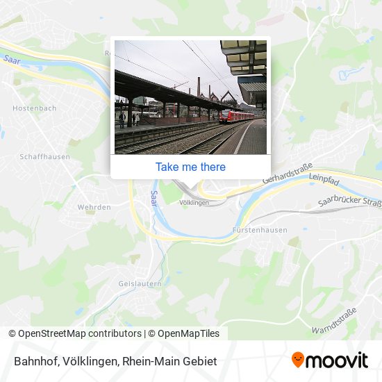 Bahnhof, Völklingen map