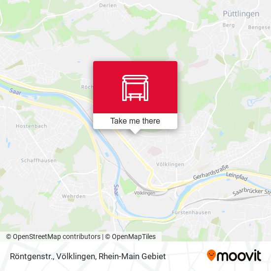 Röntgenstr., Völklingen map
