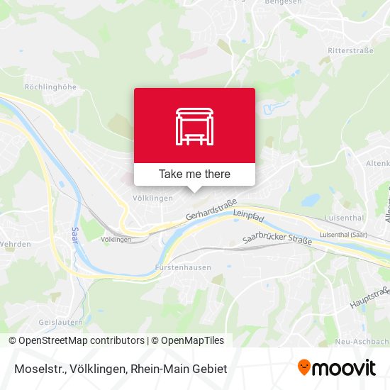 Moselstr., Völklingen map