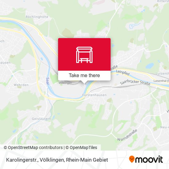 Karolingerstr., Völklingen map