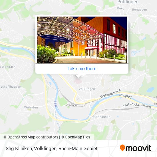 Shg Kliniken, Völklingen map