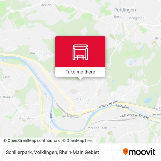 Schillerpark, Völklingen map