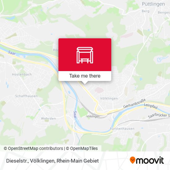 Dieselstr., Völklingen map