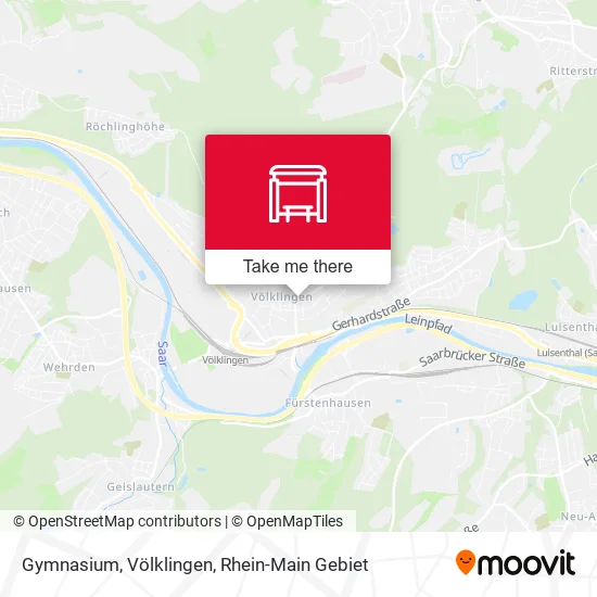 Карта Gymnasium, Völklingen