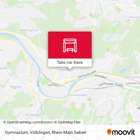 Карта Gymnasium, Völklingen