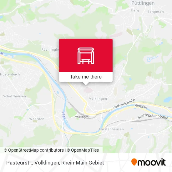 Карта Pasteurstr., Völklingen