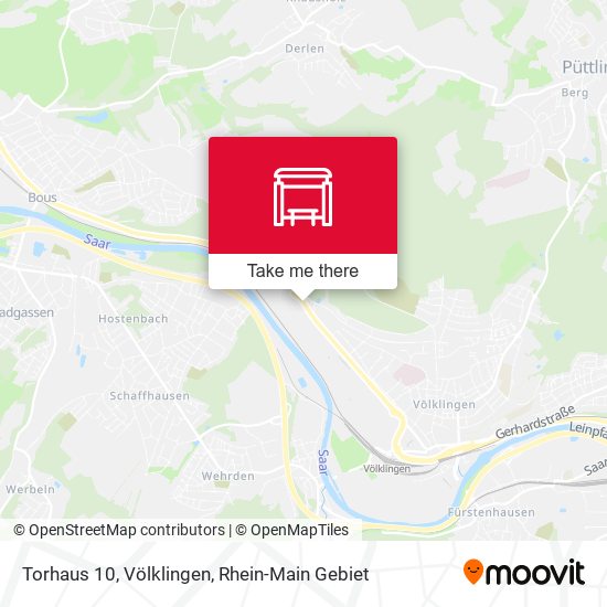 Torhaus 10, Völklingen map