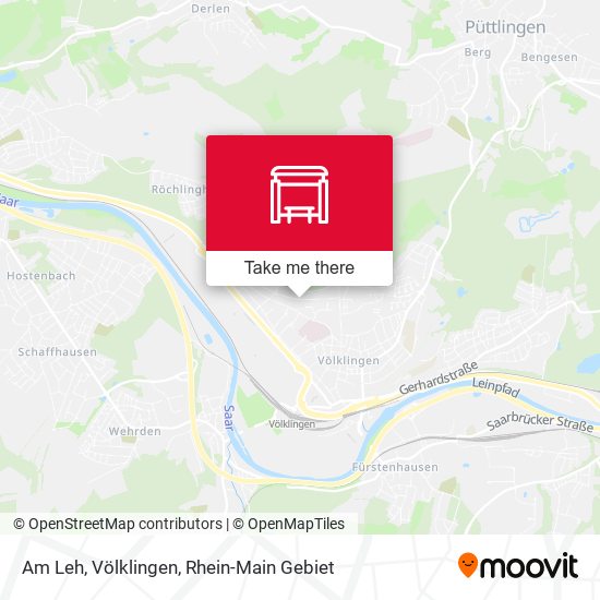 Am Leh, Völklingen map