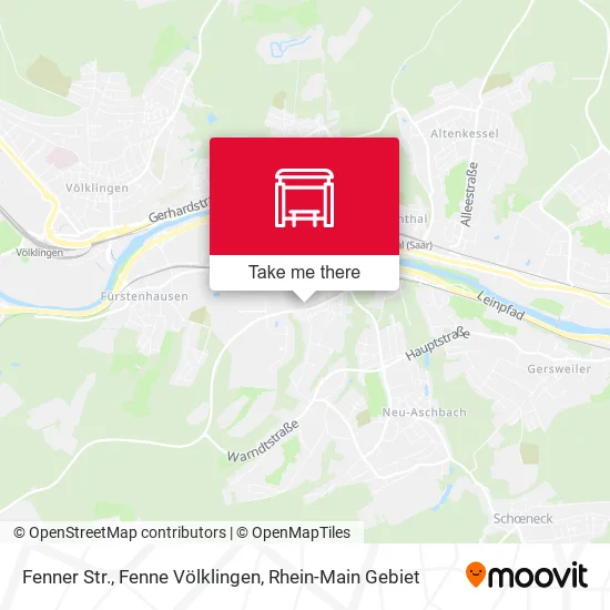 Карта Fenner Str., Fenne Völklingen