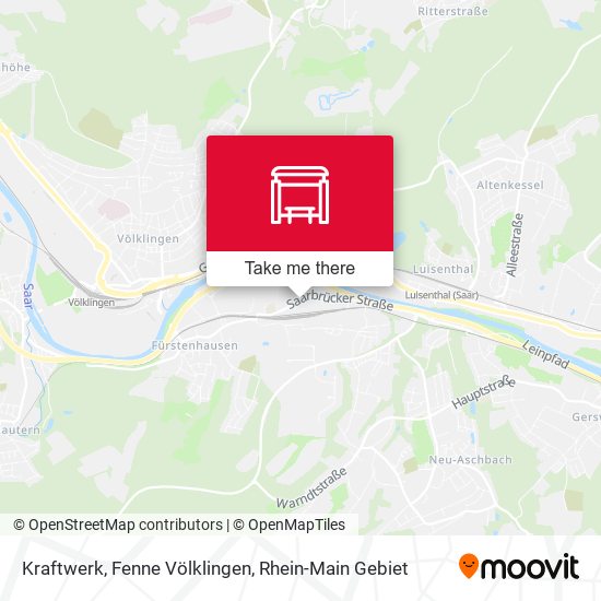 Kraftwerk, Fenne Völklingen map