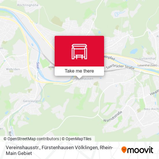 Vereinshausstr., Fürstenhausen Völklingen map