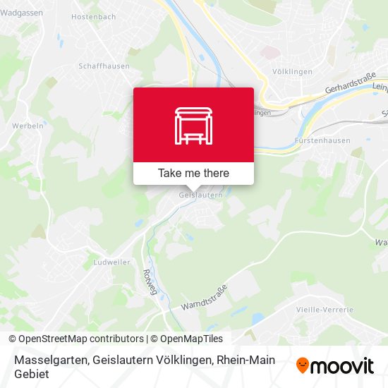 Masselgarten, Geislautern Völklingen map
