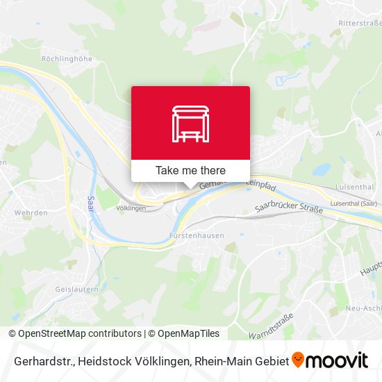 Gerhardstr., Heidstock Völklingen map