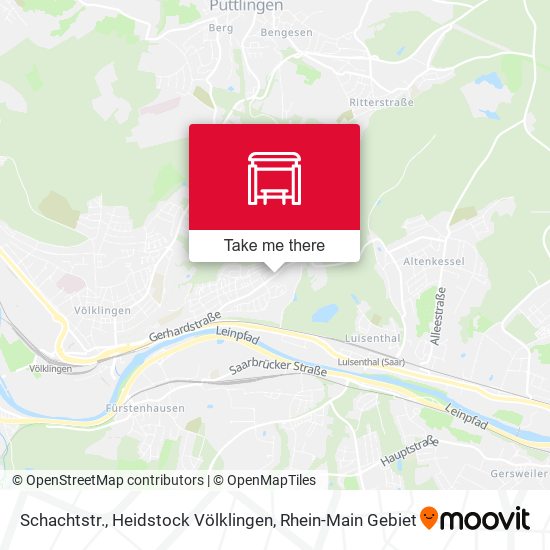 Schachtstr., Heidstock Völklingen map