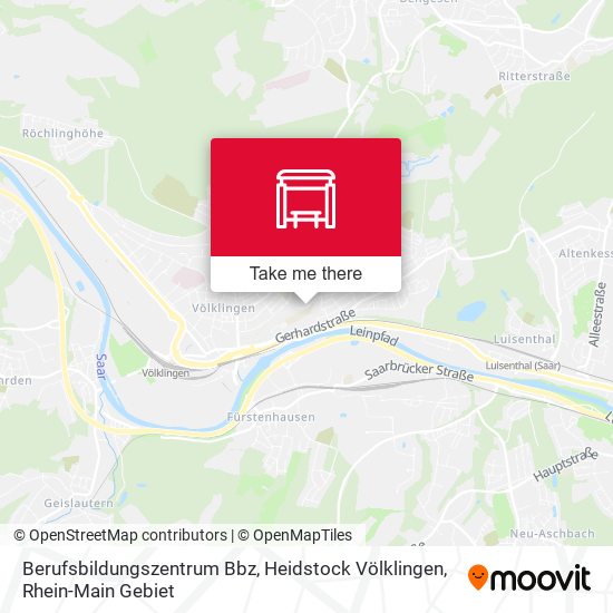 Berufsbildungszentrum Bbz, Heidstock Völklingen map