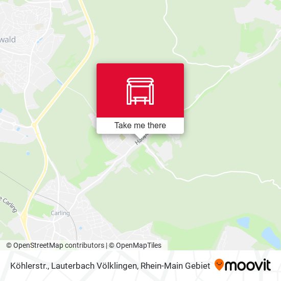 Köhlerstr., Lauterbach Völklingen map