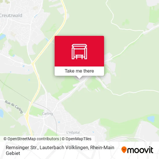 Карта Remsinger Str., Lauterbach Völklingen