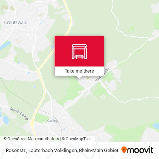 Rosenstr., Lauterbach Völklingen map