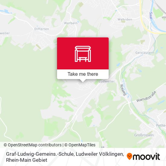 Graf-Ludwig-Gemeins.-Schule, Ludweiler Völklingen map