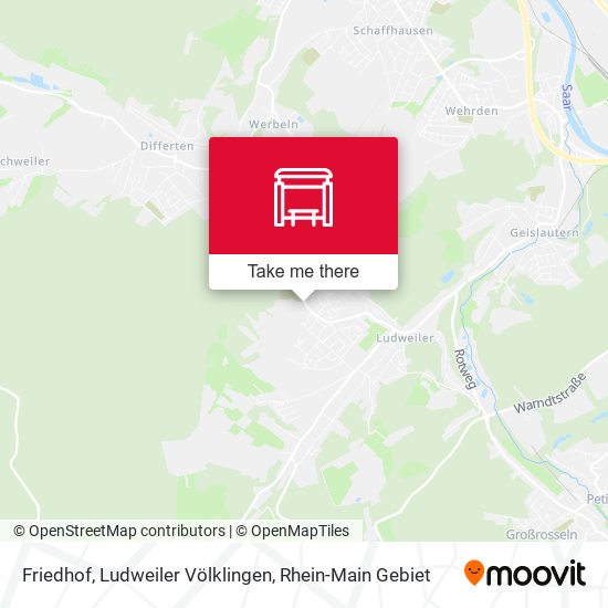 Friedhof, Ludweiler Völklingen map