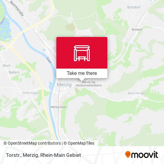 Torstr., Merzig map