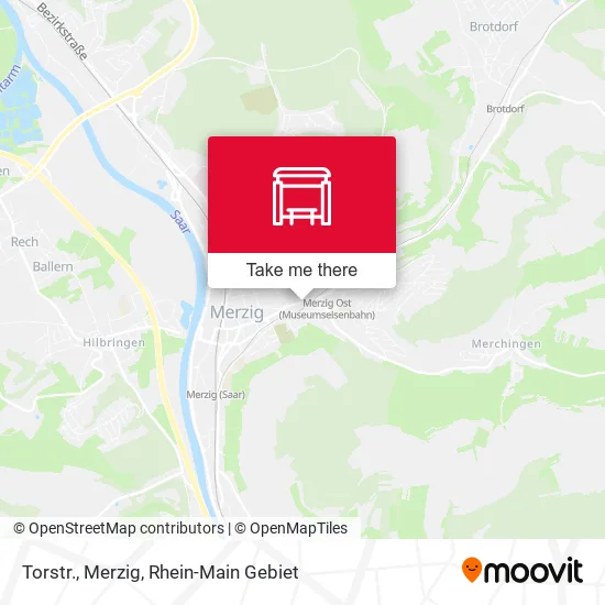 Карта Torstr., Merzig