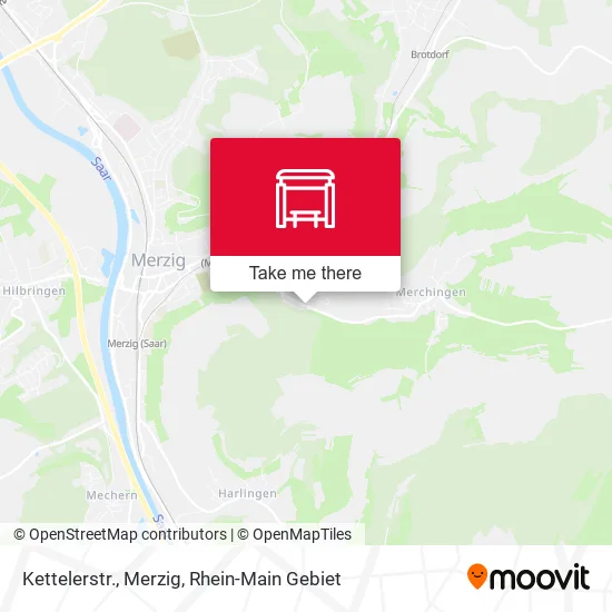 Карта Kettelerstr., Merzig