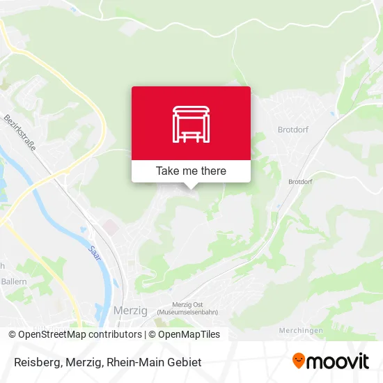 Карта Reisberg, Merzig