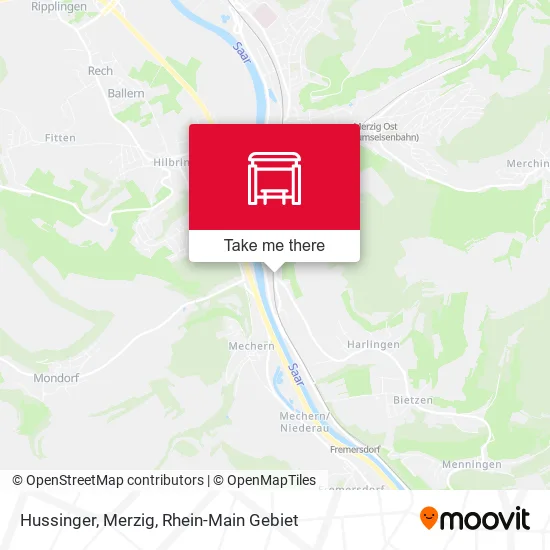 Карта Hussinger, Merzig
