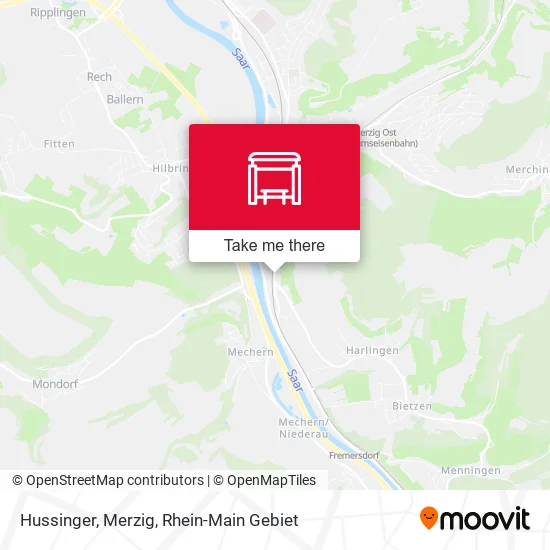 Карта Hussinger, Merzig