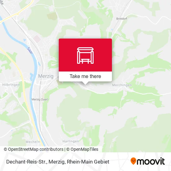 Карта Dechant-Reis-Str., Merzig