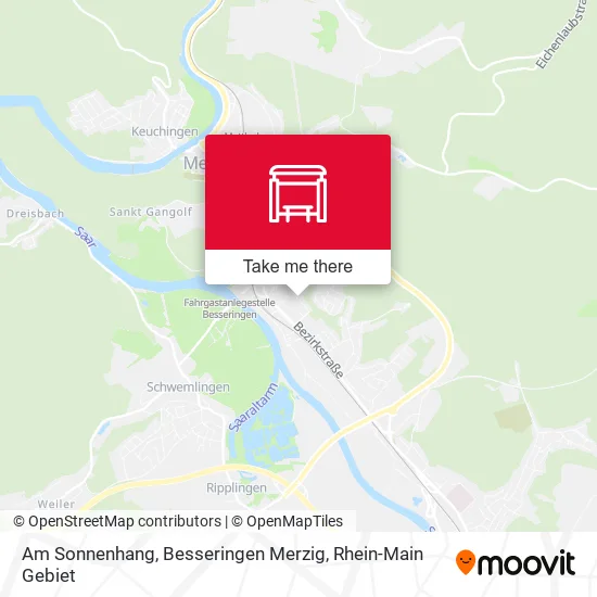 Карта Am Sonnenhang, Besseringen Merzig