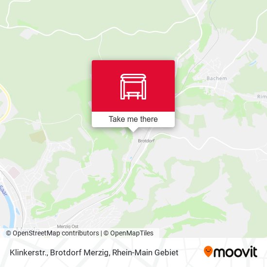 Klinkerstr., Brotdorf Merzig map