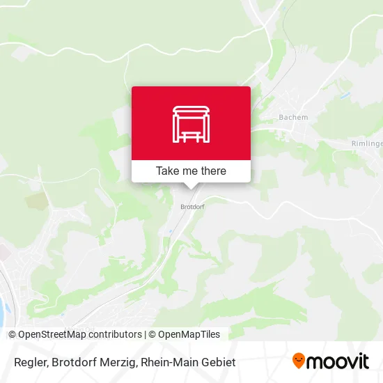 Regler, Brotdorf Merzig map