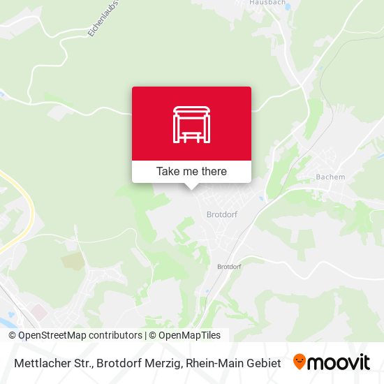 Карта Mettlacher Str., Brotdorf Merzig