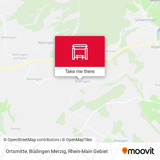 Ortsmitte, Büdingen Merzig map
