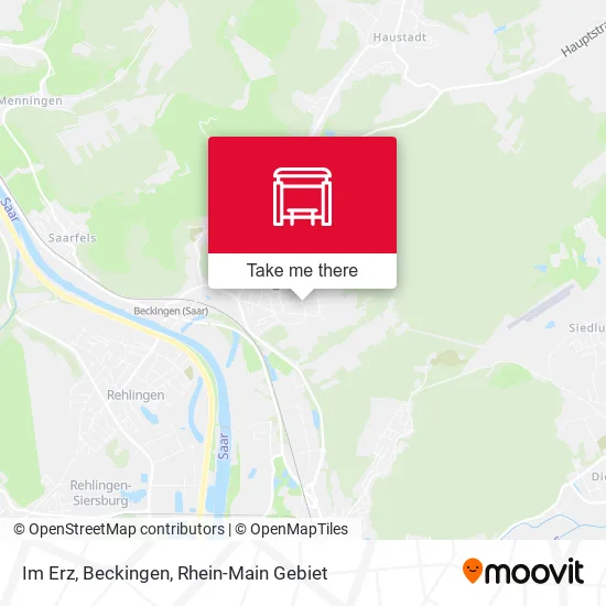 Карта Im Erz, Beckingen