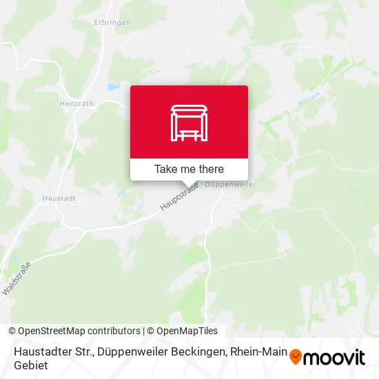 Карта Haustadter Str., Düppenweiler Beckingen