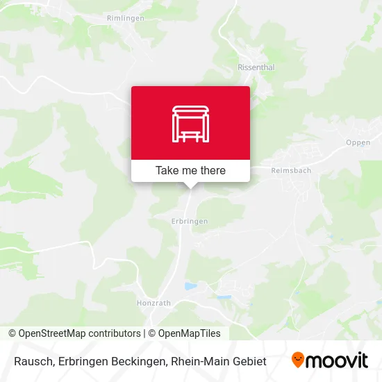 Rausch, Erbringen Beckingen map