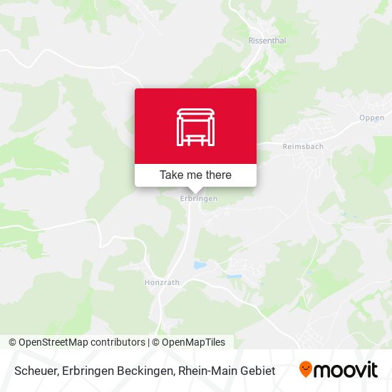Scheuer, Erbringen Beckingen map